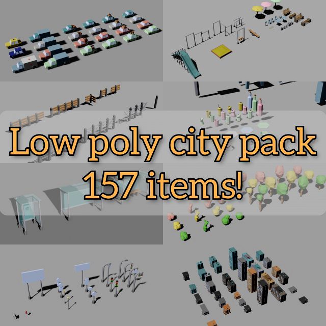 stylized city pack