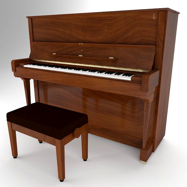 piano steinway and sons v-125