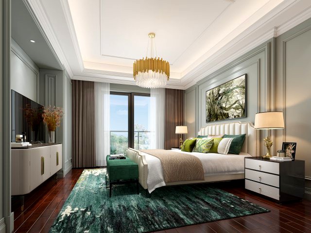 luxurious bedroom