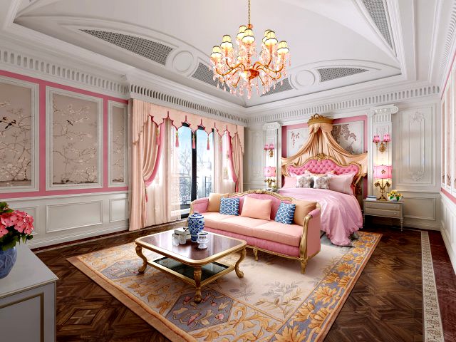 luxurious bedroom