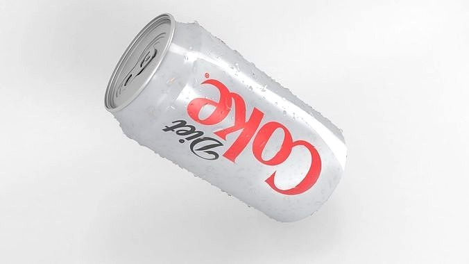 coke diet beverage can