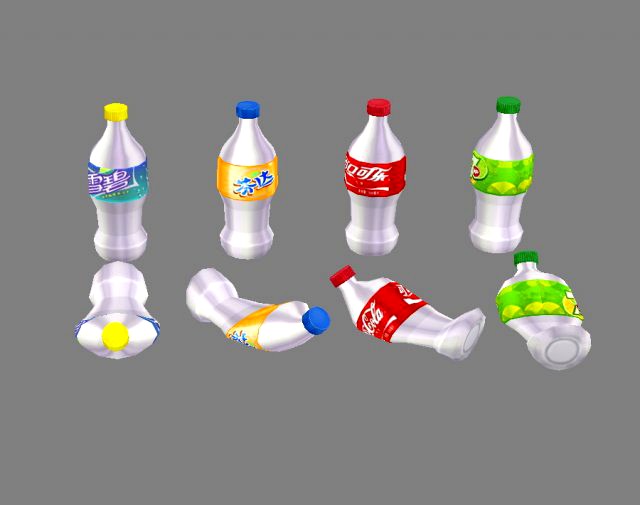 carbonated drinks - coca-cola - soda - recyclable wastes