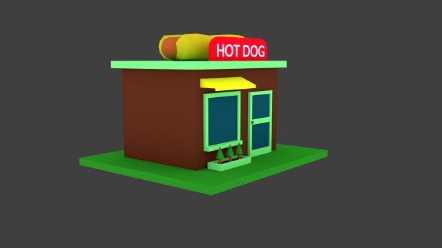 Hot dog shop