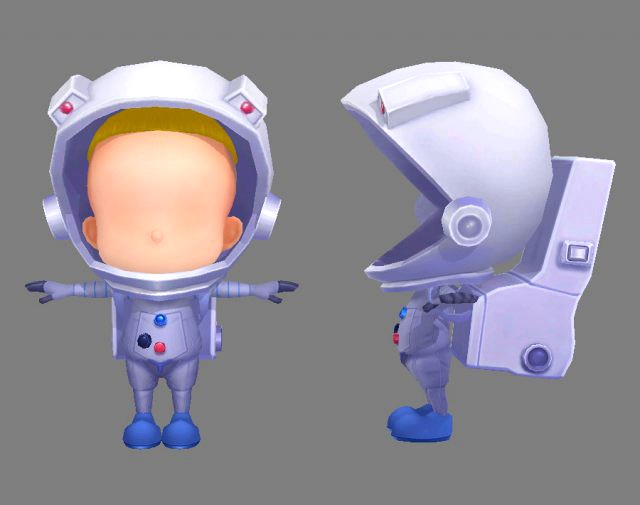 cartoon space suit - astronaut clothes