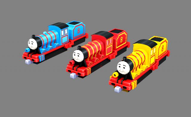 cartoon train toy thomas the tank engine