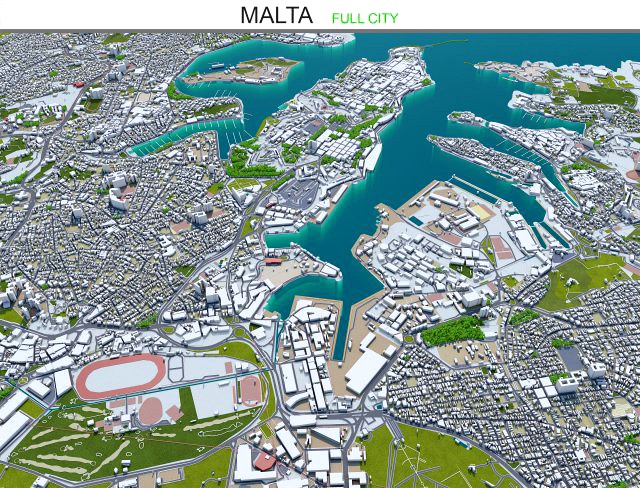 malta city 50km