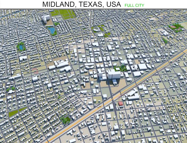 midland city texas usa 30km