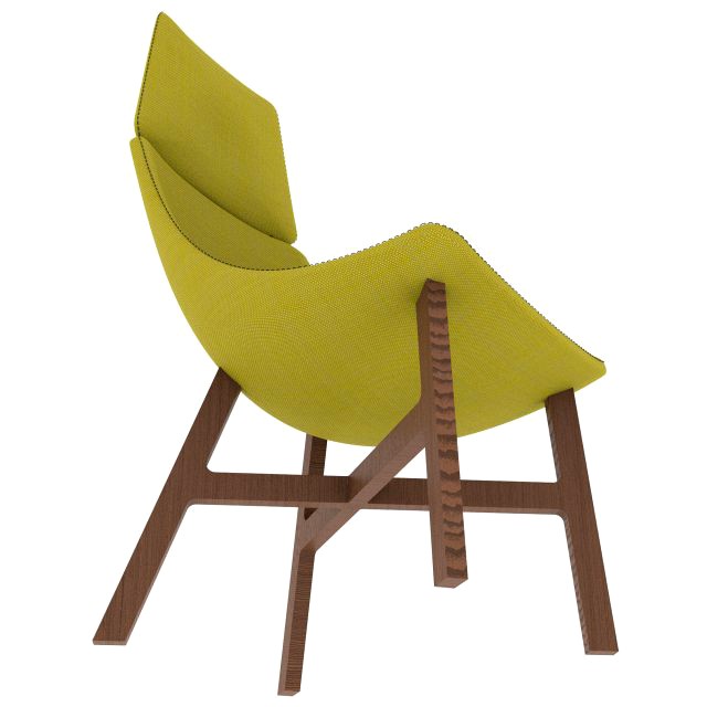 chair in yellow