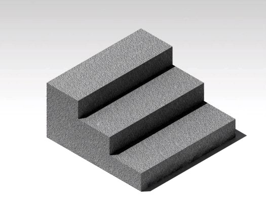 steps with cocrete