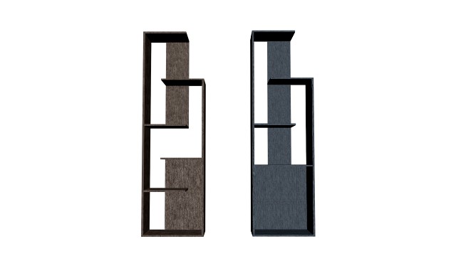 minimalistic shelves