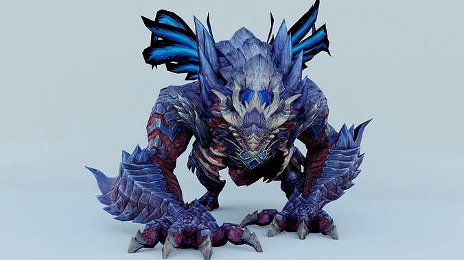 Monster boss dark dragon