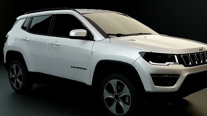 Jeep Compass SUV Car 3D Model