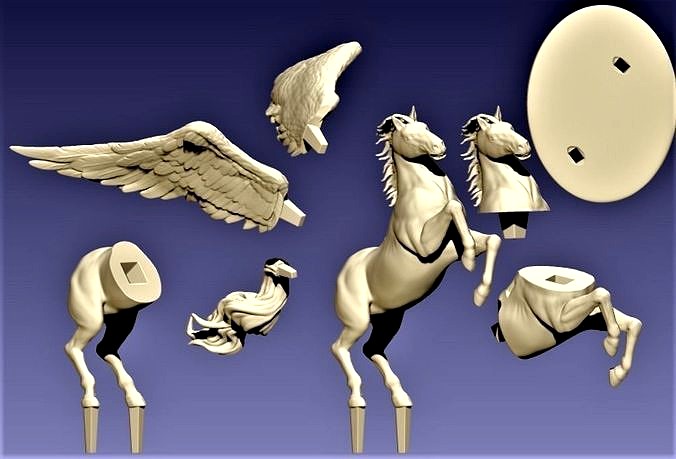 Pegasus 3D print model | 3D