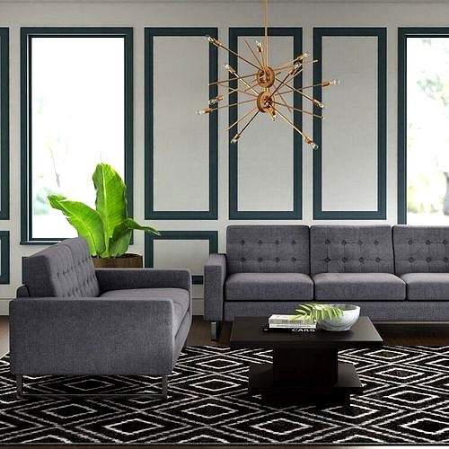 Demario 2 Piece Standard Living Room Set - 2 colour