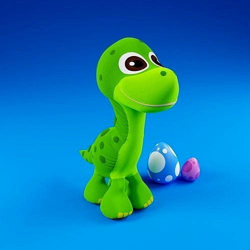 Stuffed Toy Dino model