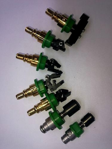 What is SMT gripper nozzle with component for PCB assembly