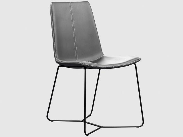 slope chair west elm