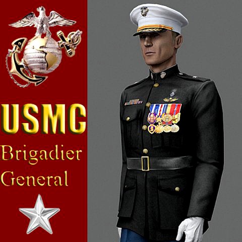 us marine corps brigadier general max 9 rigged