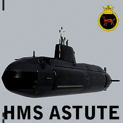 uk navy hms astute s119 nuclear attack submarine
