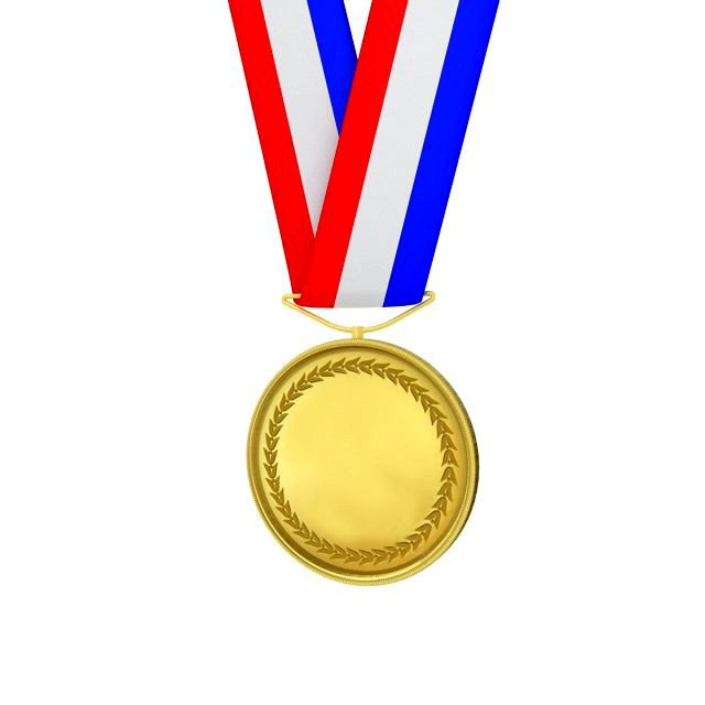 sports medal trophy mockup