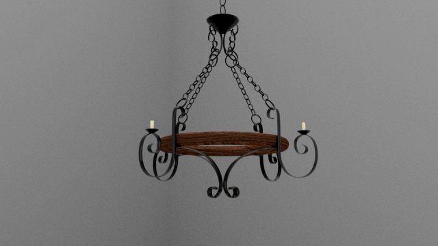 chandelier modelo 3d