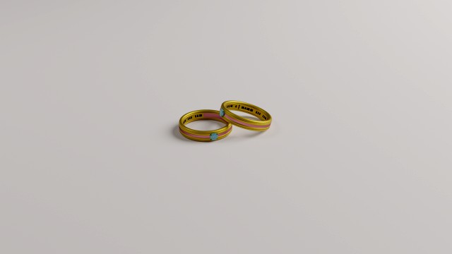 rose gold gold ring
