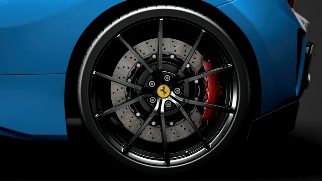 ferarri gtb 488 pista 2020 wheel