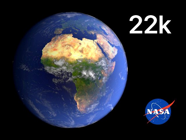 22k photorealistic earth - nasa