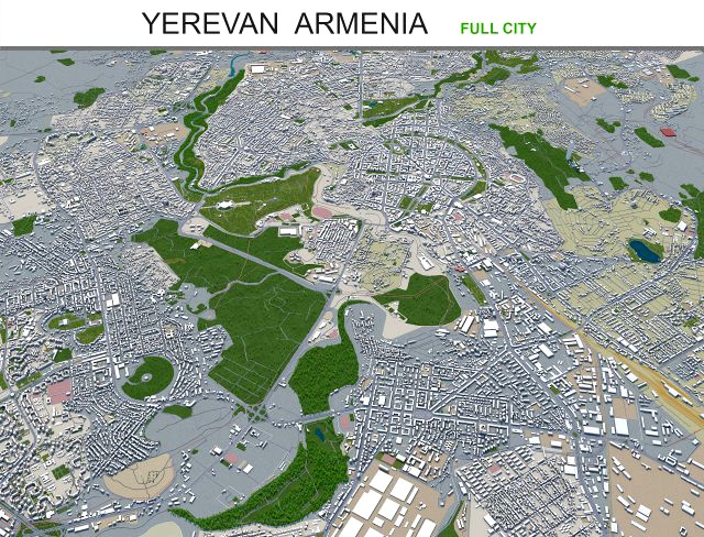 yerevan city armenia 60km