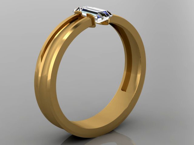 baguette ring