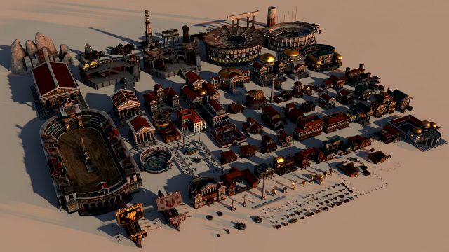 mega roman city pack