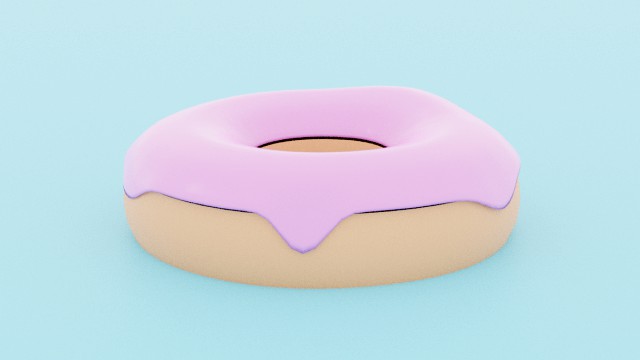 pink donut