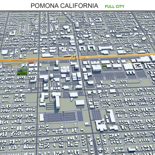 Pomona city california 30km