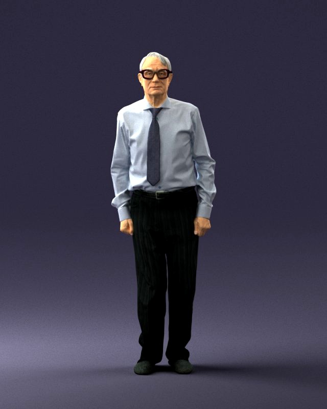 old man with glasses 0101