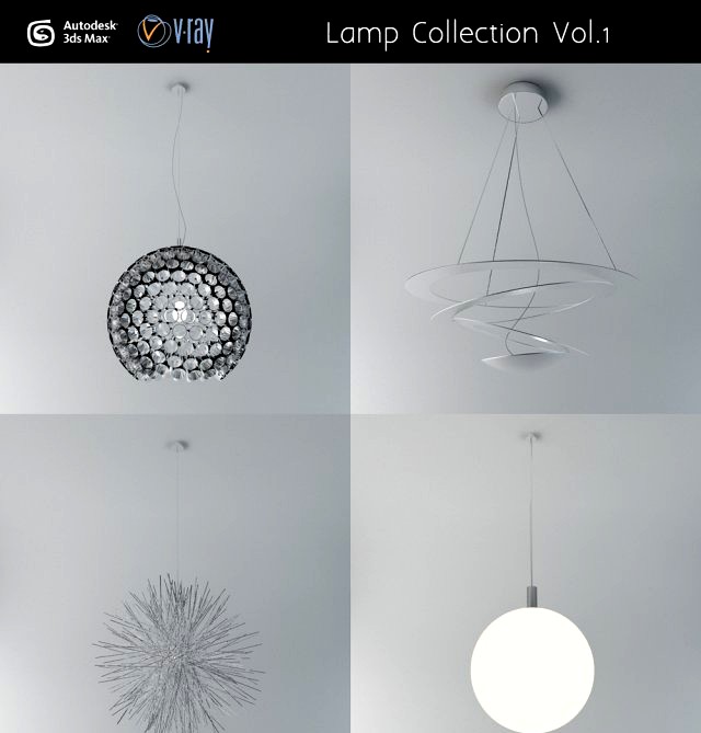Lamp Collection Vol1 3D Model