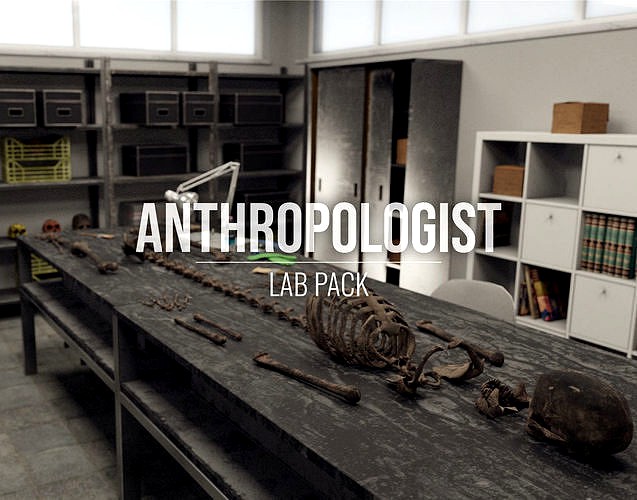 Anthropologist - Lab Pack - Blender and FBX