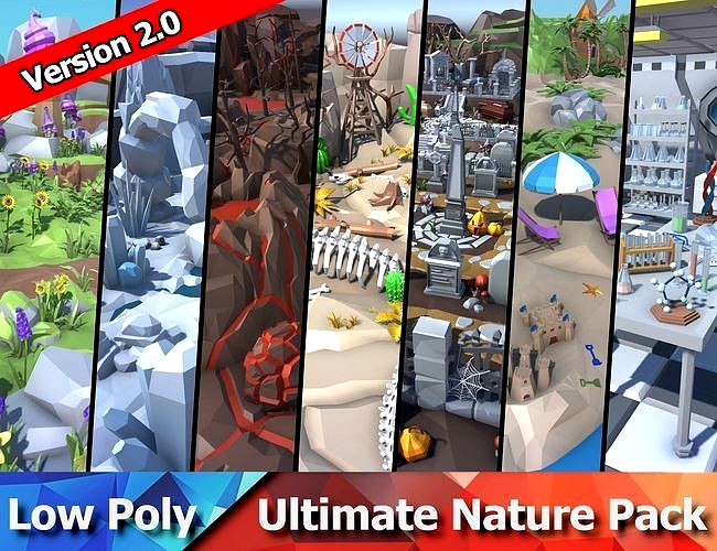 Ultimate Low Poly Nature Pack