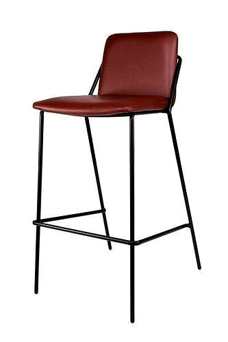 Sling Upholstered Bar and Counter Stool Tall Chair