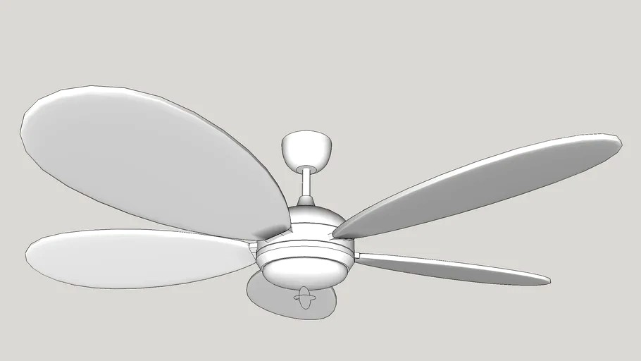 52'' Lagasse 5 - Blade Standard Ceiling Fan with Light