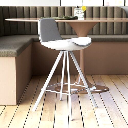 Pera Bar and Counter Swivel Stool Chair