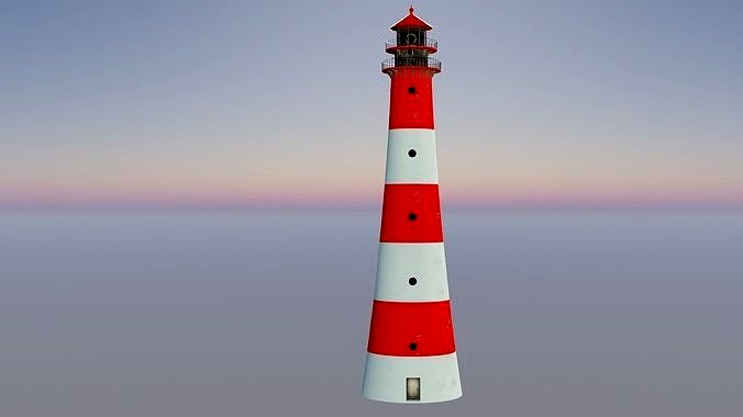 Lighthouse 3D model PBR materials 4K