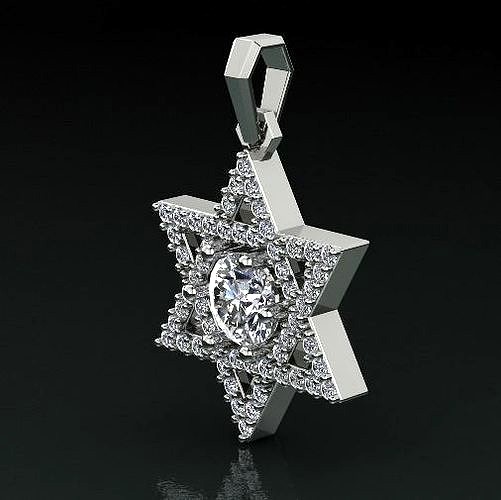 Star of David Model 1504 | 3D