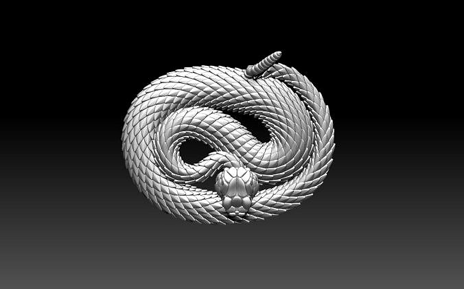 rattlesnake  | 3D