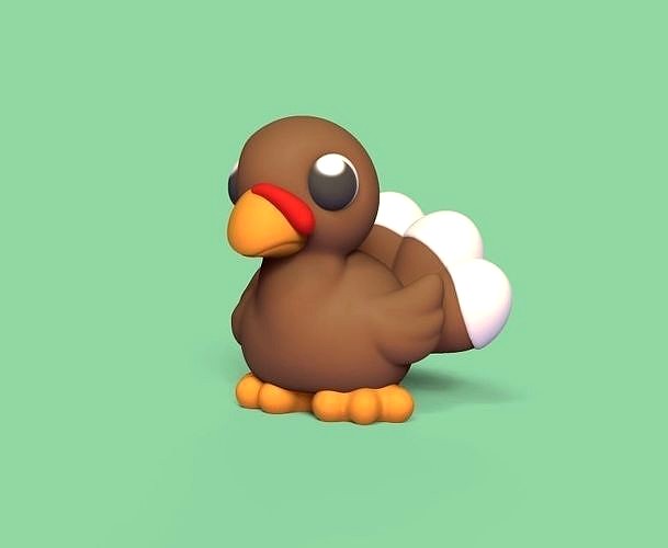Baby Turkey | 3D