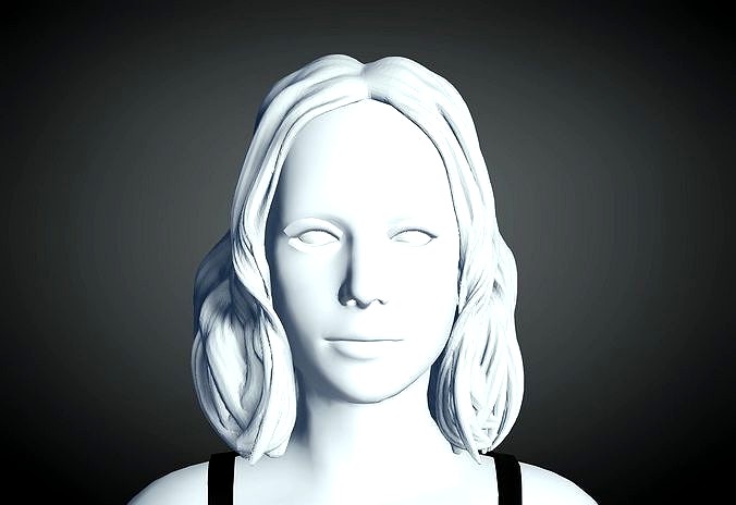 3D Hair style for Female 60 3D model | 3D