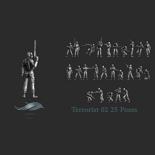 Terrorist 02 | 3D