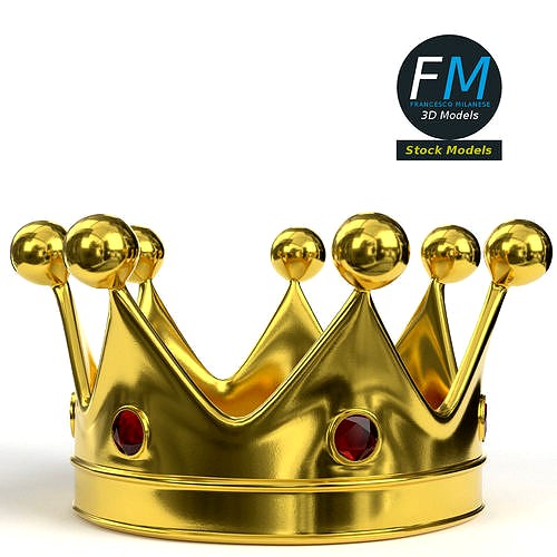 Gold crown 10