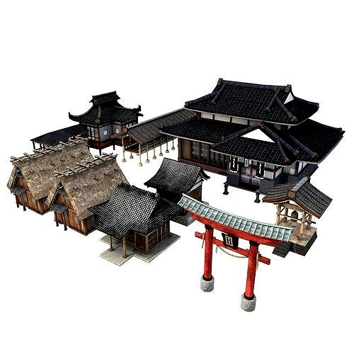 Ancient Japanese Village Collection