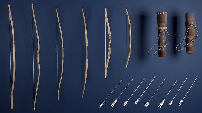 Medieval Archer weapons