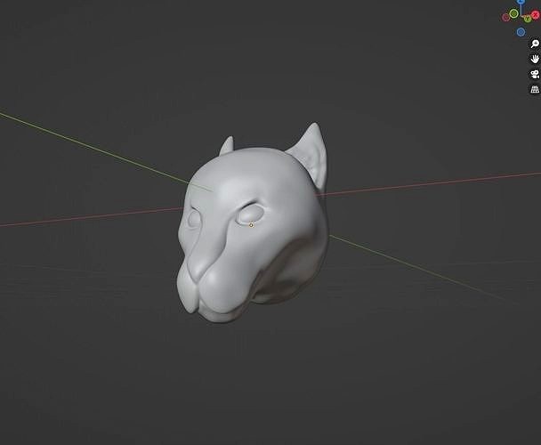 Panther Felis Sculpture | 3D